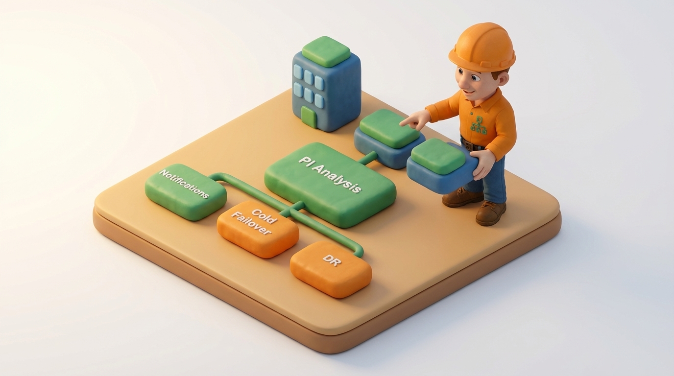 Best Practices: PI Analysis & Notifications Cold Failover & DR | PISharp